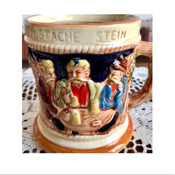 Vintage Beer Stein for the Moustached Man! - Picture 3 of 8